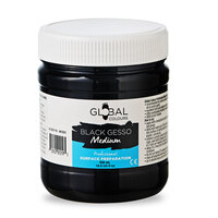 Global Black Gesso - 500ml