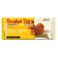Mungyo Sculpt Dry Terracotta - 1kg