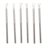 Pottery Sculpting Tool Set 6 Metal