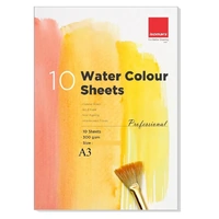 Isomars Watercolour Sheets 300gsm (A3) - Pk 10 Professional