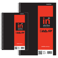 Inskribe Orange Label Wirebound Sketchbooks