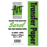 Saral Transfer Paper Kit - White