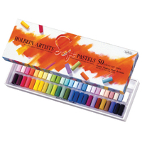 Holbein Artists’ Round Soft Pastels - Set of 50