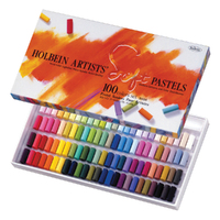 Holbein Artists’ Round Soft Pastels - Set of 100