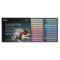 Mungyo Gallery Artists Semi-Hard Pastels - Set 24 Assorted