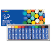 Mungyo Semi Jumbo Oil Pastels - Set 12