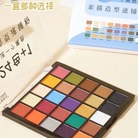 Coloured Charcoal Powder Set – 24 Colours in Case
