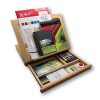 Wooden Box Drawing Set