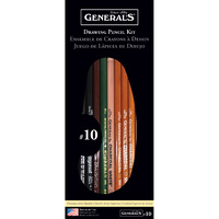 Generals Drawing Pencil Kit #10