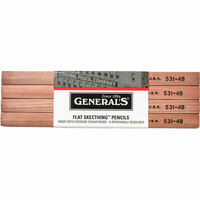 Generals Flat Sketching Pencils