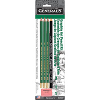 Generals Graphite Art Pencil Kit #525bp