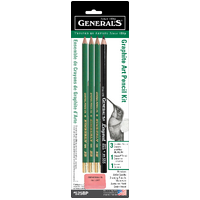 Generals Graphite Art Pencil Kit #525bp