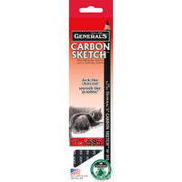 Generals Carbon Sketch Pencil #595-4B                                                                        