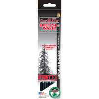 Generals Sketch & Wash Pencils #588 - Pack 12 Black                                                                        