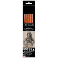 Generals Charcoal Pencil Kit - #557-6a                                                                          