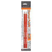 Generals Charcoal Pencil 2B - #5572b-bp                                                          