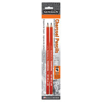 Generals Charcoal Pencil 6B - #5576b-bp                                                          