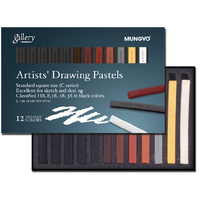 Mungyo Gallery Artists Drawing Pastel - Set 12 Earth Tones