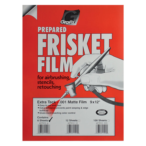 Grafix All Purpose Frisket Film - 9x12